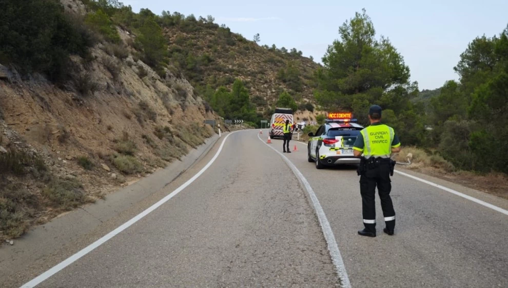 Muere un motorista en Mequinenza cuando regresaba de Motorland