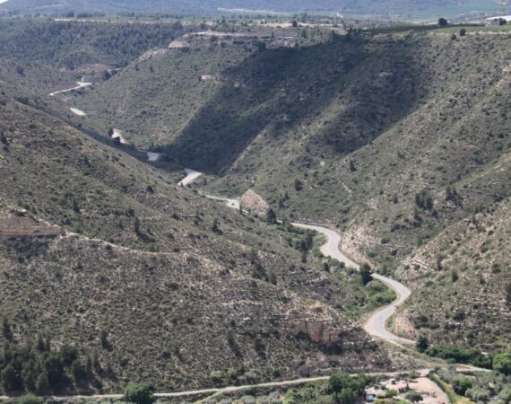 Mequinenza obras carretera