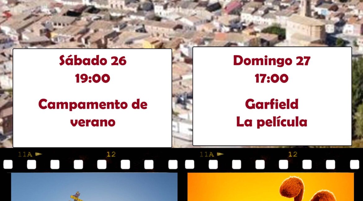 Humor y diversión en la programación cinematográfica de esta semana en Candasnos