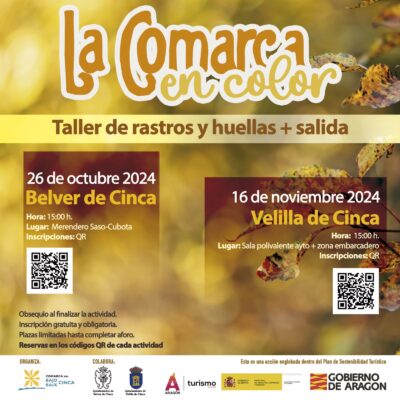 Dos propuestas de otoño para disfrutar de «La Comarca en Color»