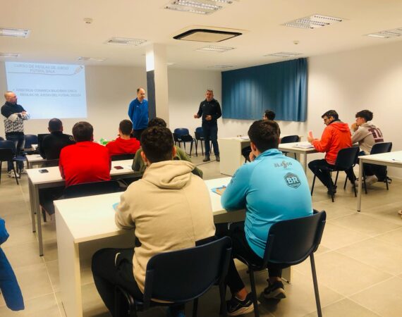 Curso de árbitro de fútbol sala en Fraga