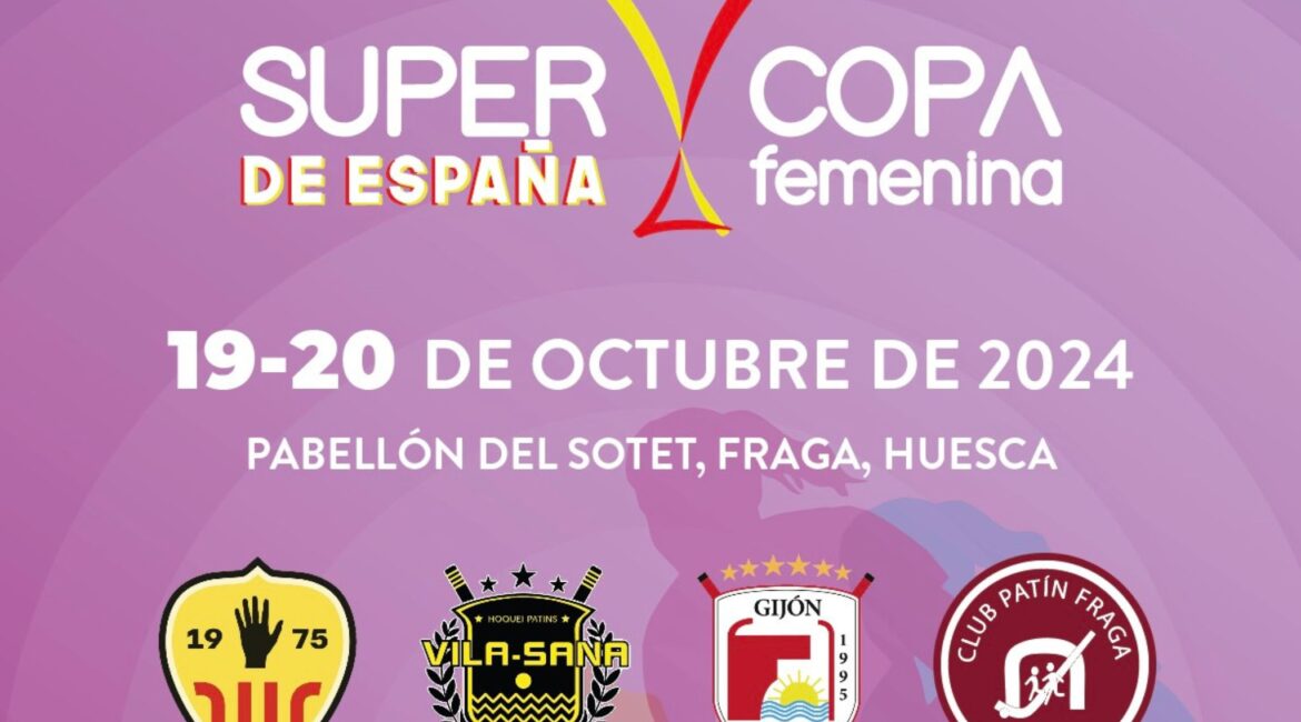 Estos son los horarios para la Supercopa de Hockey Femenino que se disputará en Fraga