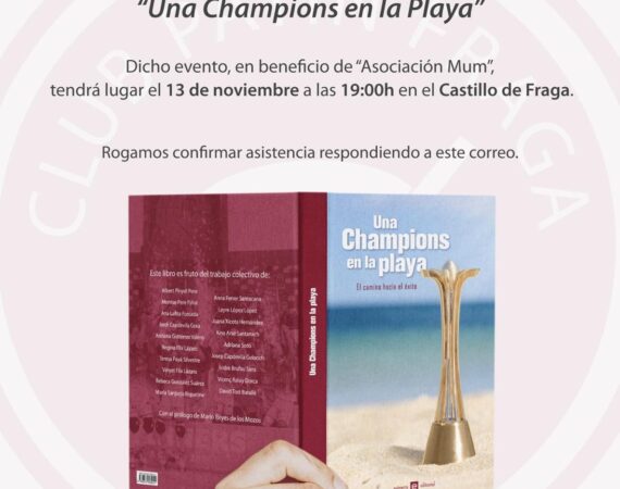 champions en la playa