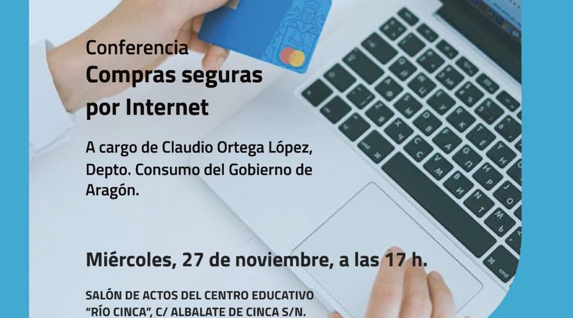 Las compras seguras por internet se exponen en una conferencia en Fraga