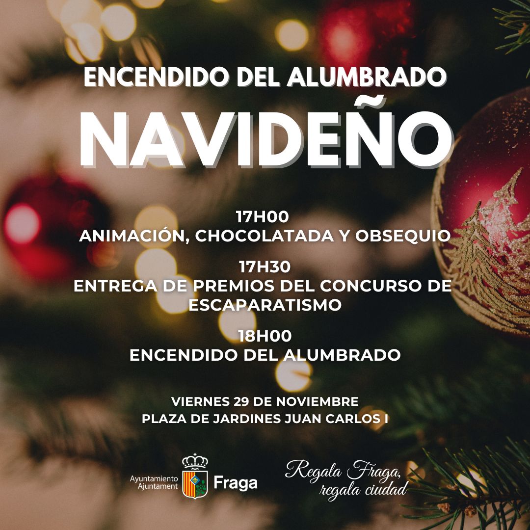 Alumbrado Navideño Fraga 2024