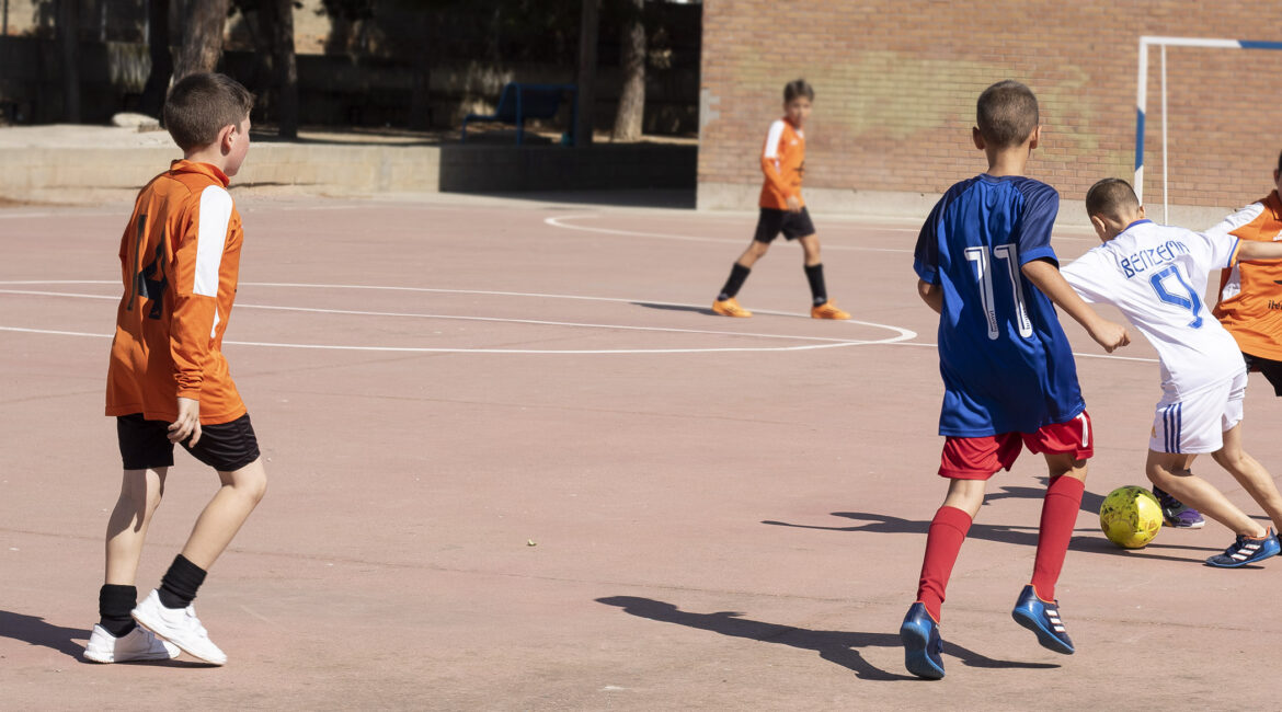 300 escolares en la Liga Comarcal de Fútbol Sala