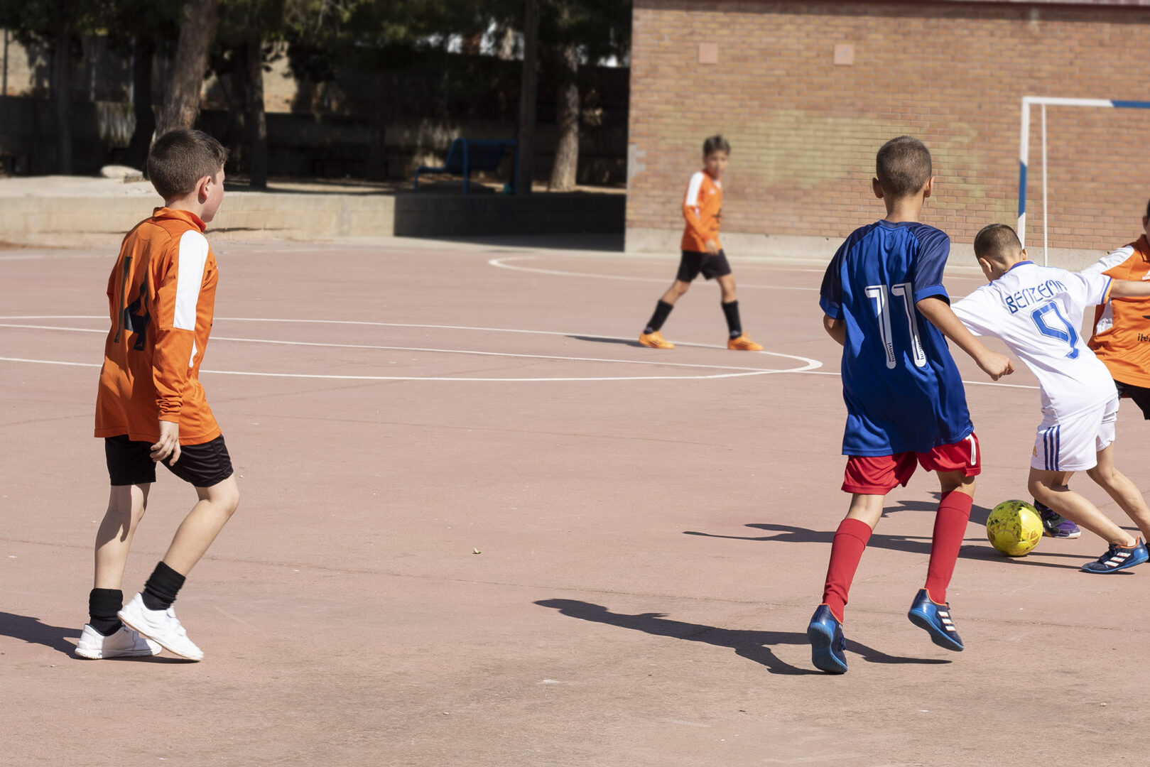 futbol sala escolar