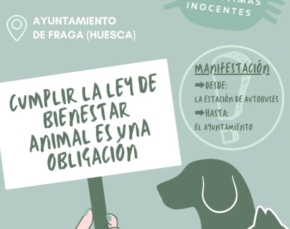 manifestación bienestar animal