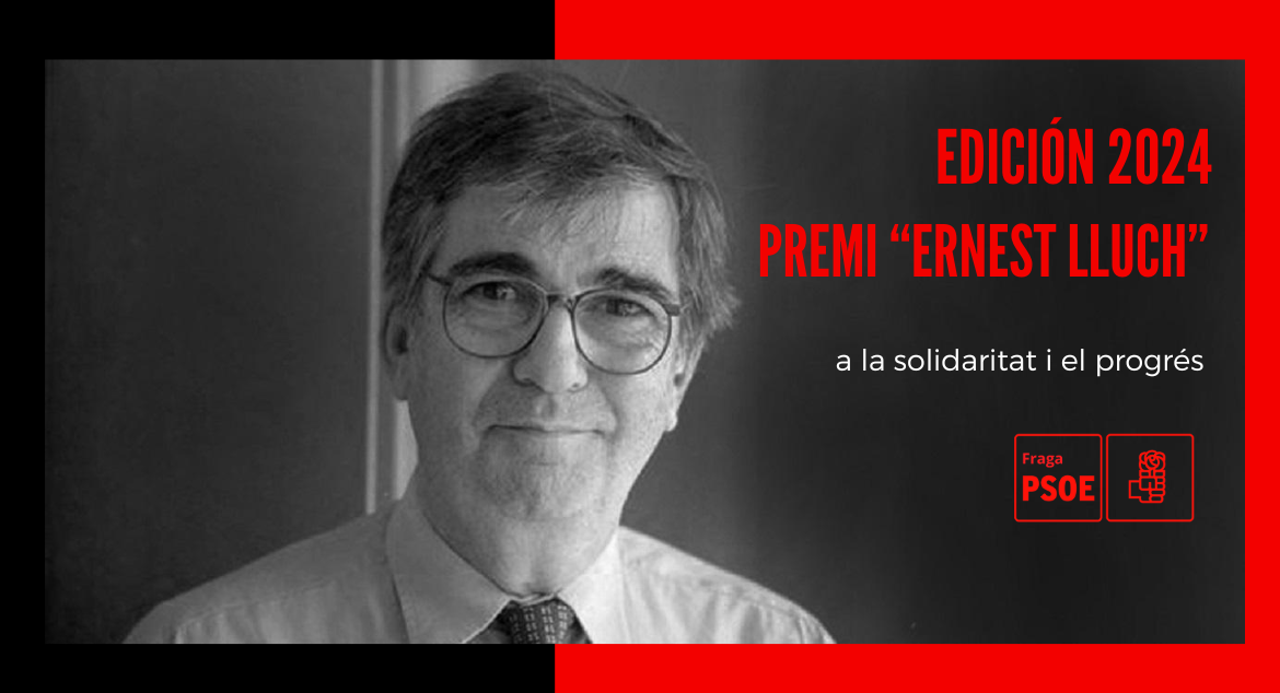 Convocado el “Premio Ernest Lluch a la Solidaridat i el Progrés” 2024