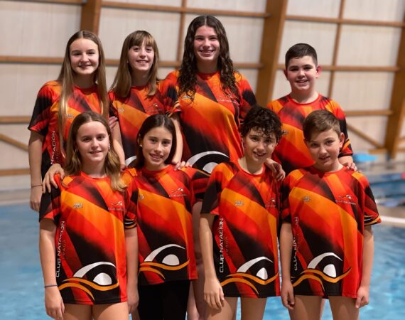 10 nadadors del Club Natación Fraga viajan al campeonato de Aragón alevín de Invierno