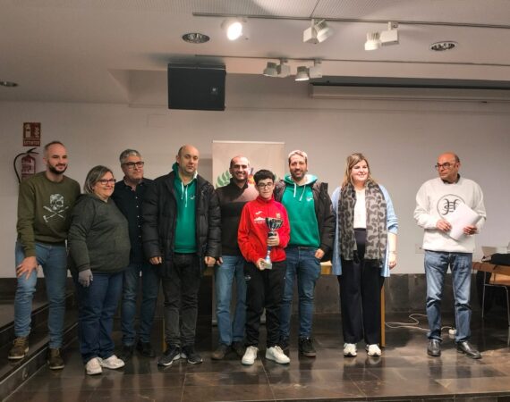 Club Ajedrez Fraga en el Campeonato Provincial de Ajedrez Relámpago de la provincia de Huesca