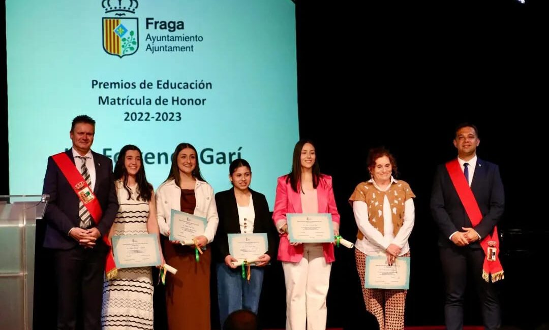 Convocados los premios Matrícula de Honor de Fraga