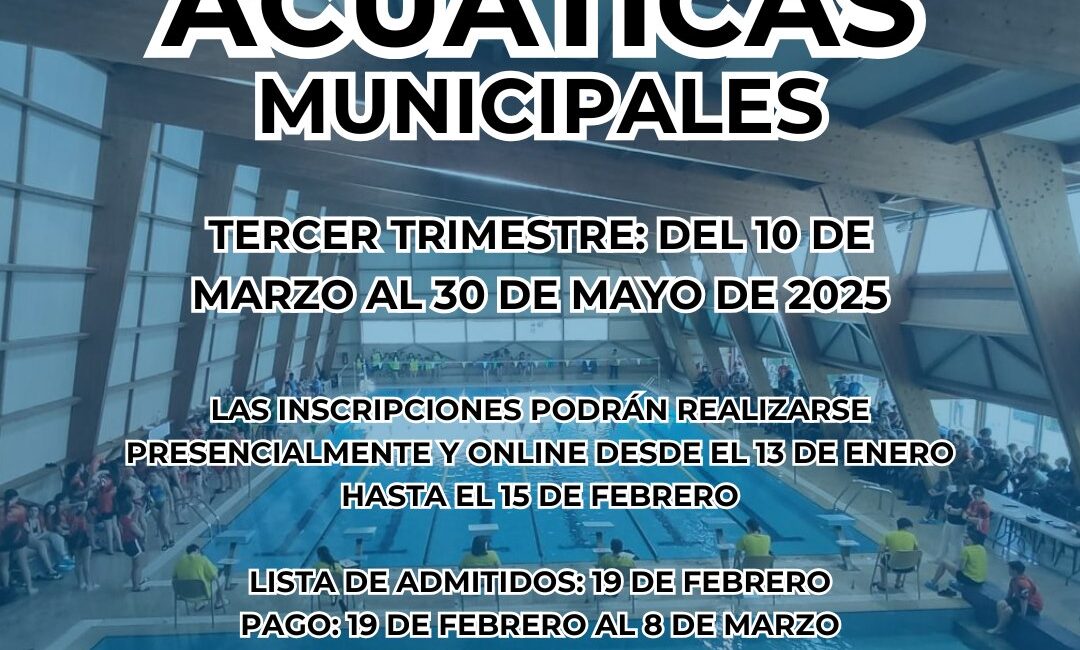 Fraga abre las inscripciones para las actividades acuáticas del 2025