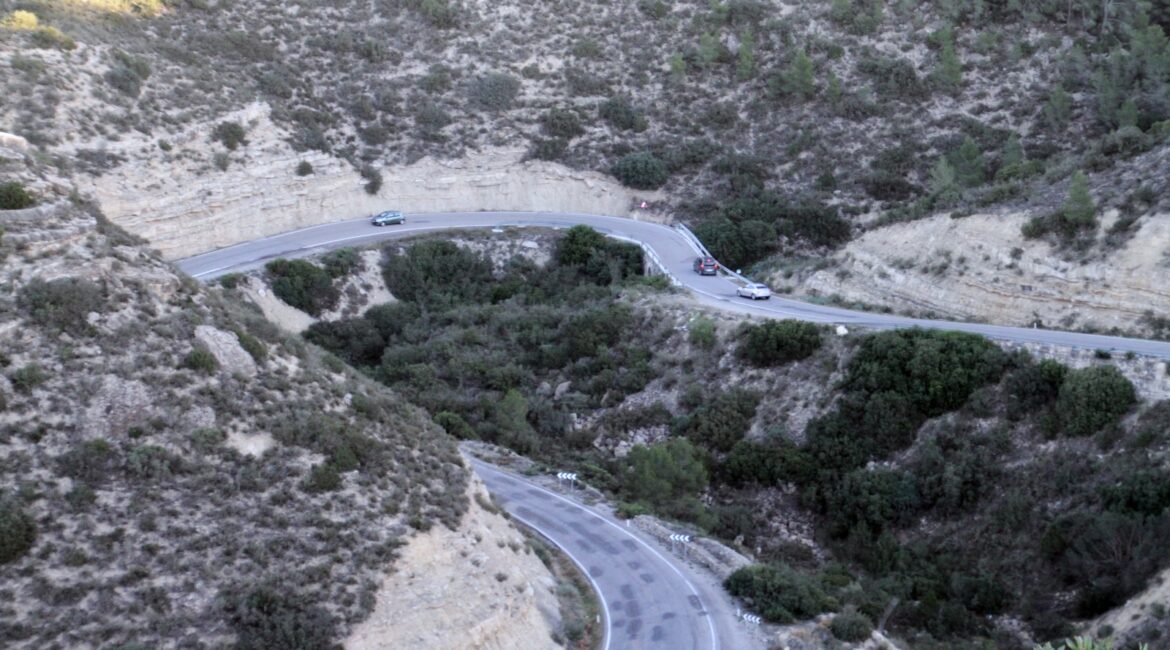 Esta es la carretera de Mequinenza que se cortará, a partir del 13 de enero, durante más de 3 meses