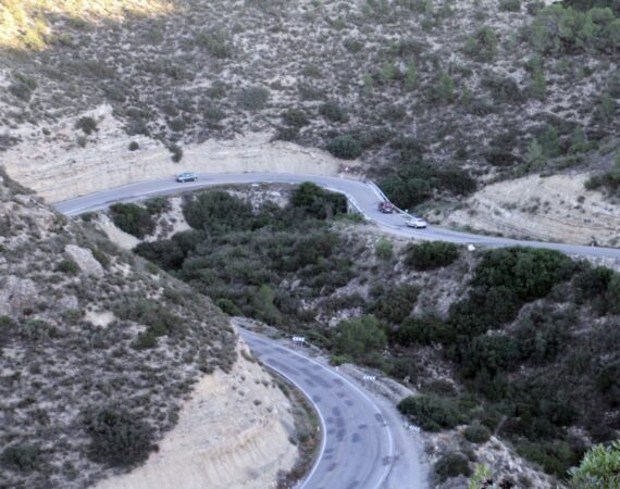 carretera mequinenza cortada