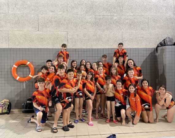 Club Natación Fraga, anfitrión y organizador de una prueba de los Juegos Escolares de Aragón