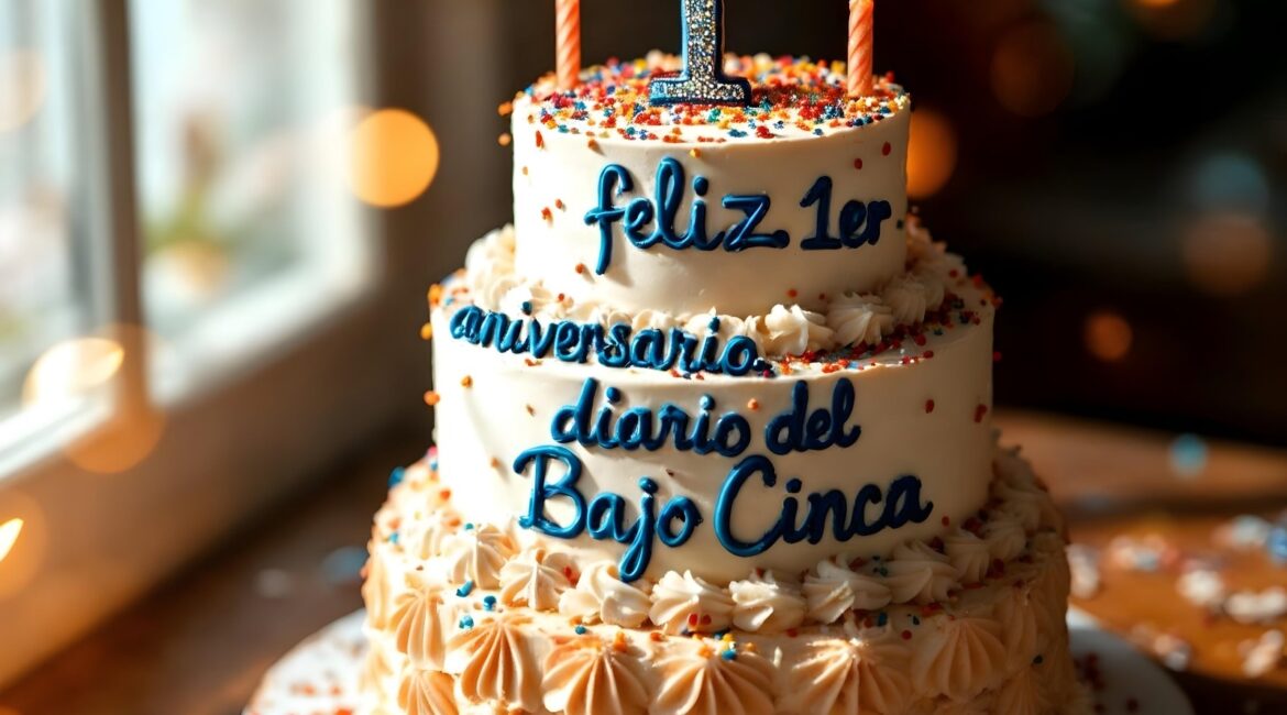 Estamos de celebración, ¡Cumplimos un año!