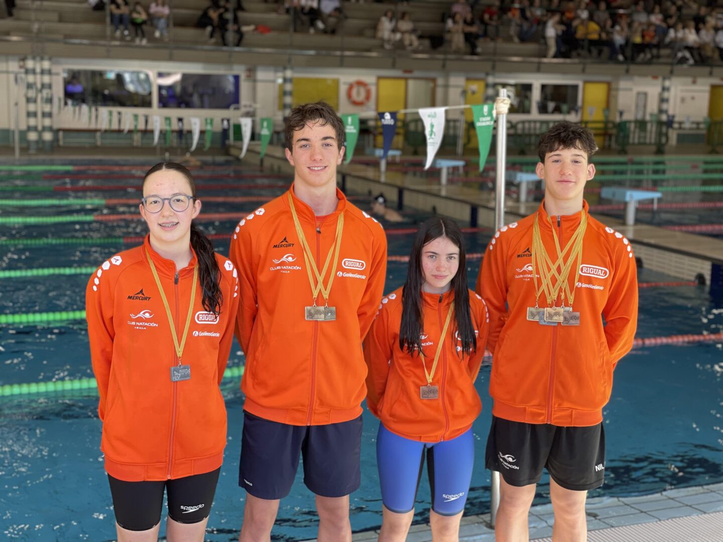 Club natación Fraga Campeonato Aragón infantil junior y absoluto