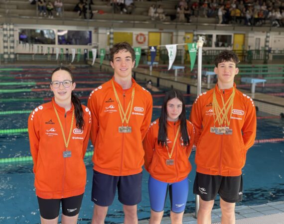 Club natación Fraga Campeonato Aragón infantil junior y absoluto