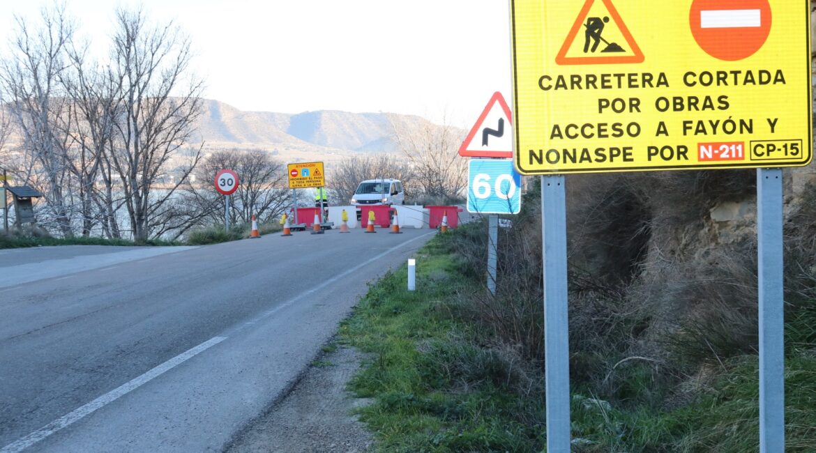 Solicitan refuerzo de la atención sanitaria en la Zona de Salud de Mequinenza por las obras de la carretera A-1411