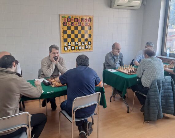 Quinta jornada campeonato regional por equipos para el Club Ajedrez Fraga