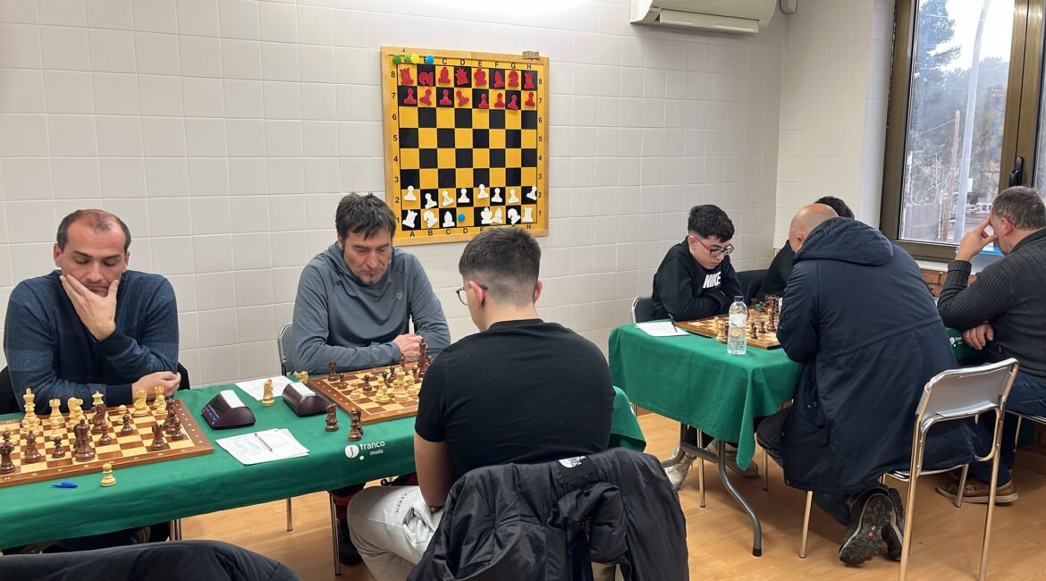 Resultados de la jornada (8 de marzo) del campeonato provincial para el Club Ajedrez Fraga