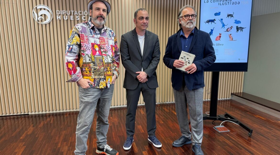 Las calles y plazas del Alto Aragón vuelven a llenarse de ilustraciones gracias a la Diputación de Huesca